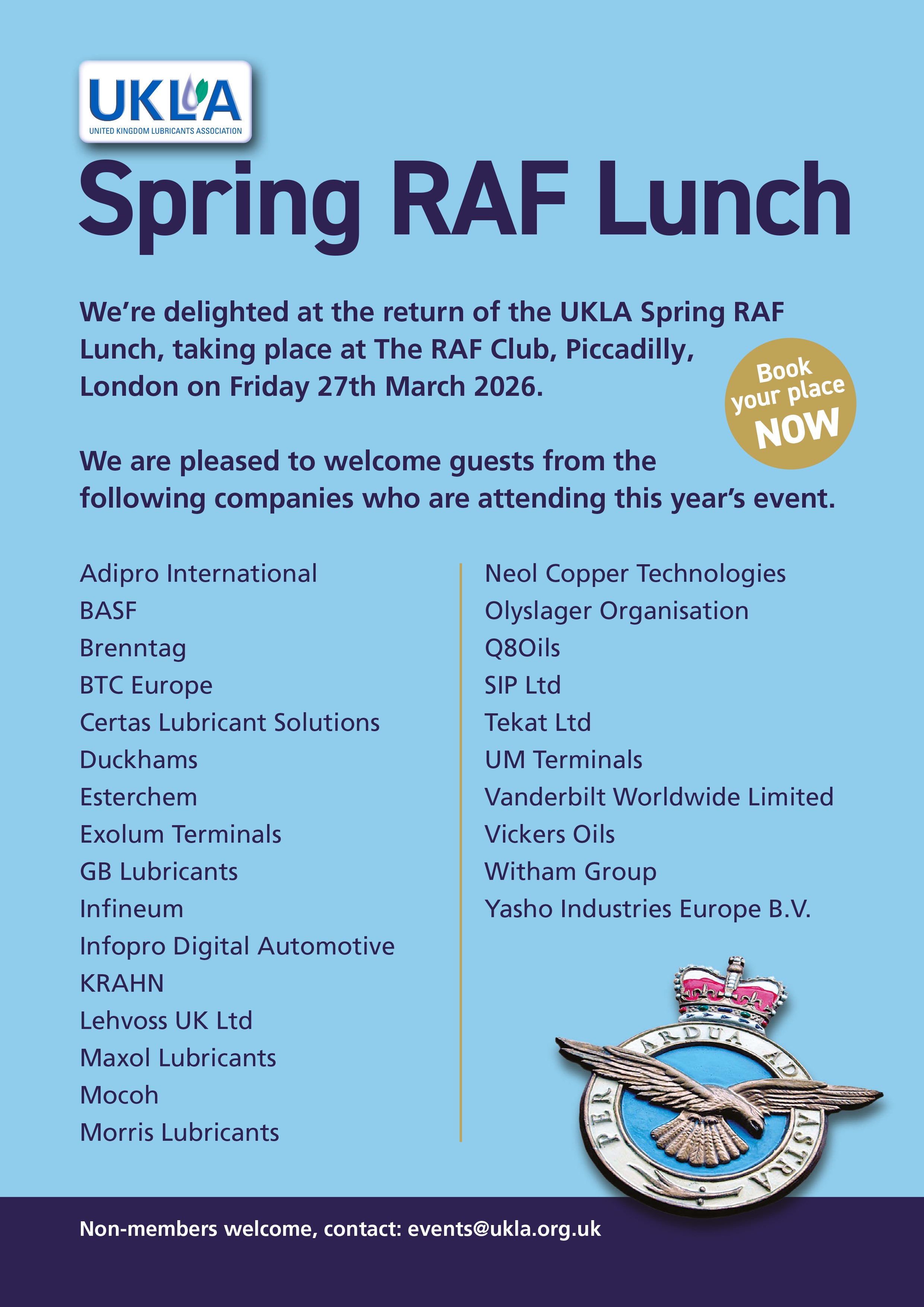 Look who's coming 2026